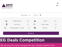 Tablet Screenshot of penncommercial.co.uk